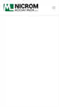 Mobile Screenshot of nicrom.it